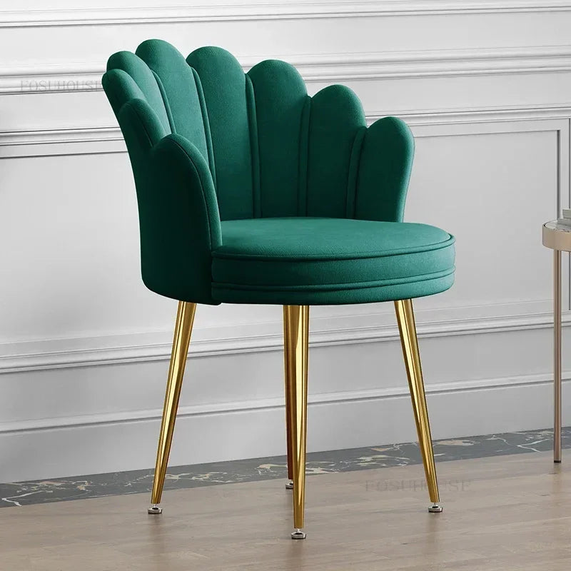 Nordic Fabric Backrest Chair