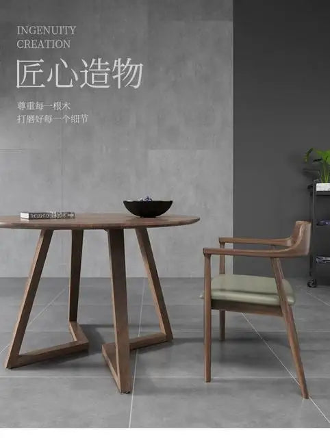 Nordic Solid Wood Hiroshima Chair