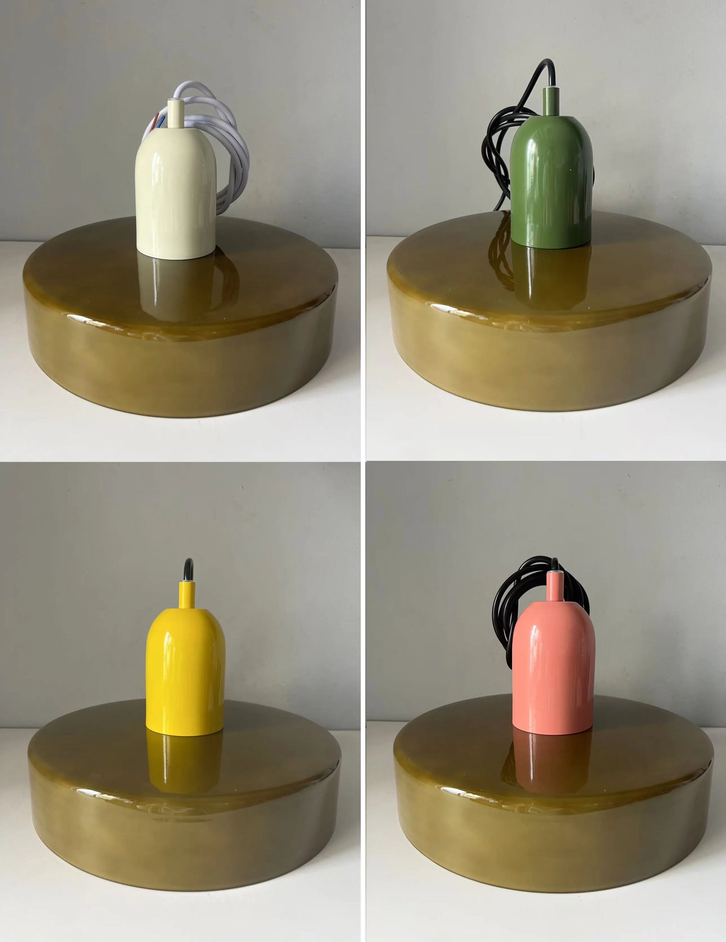 Nordic Retro Glass Pendant Lamp
