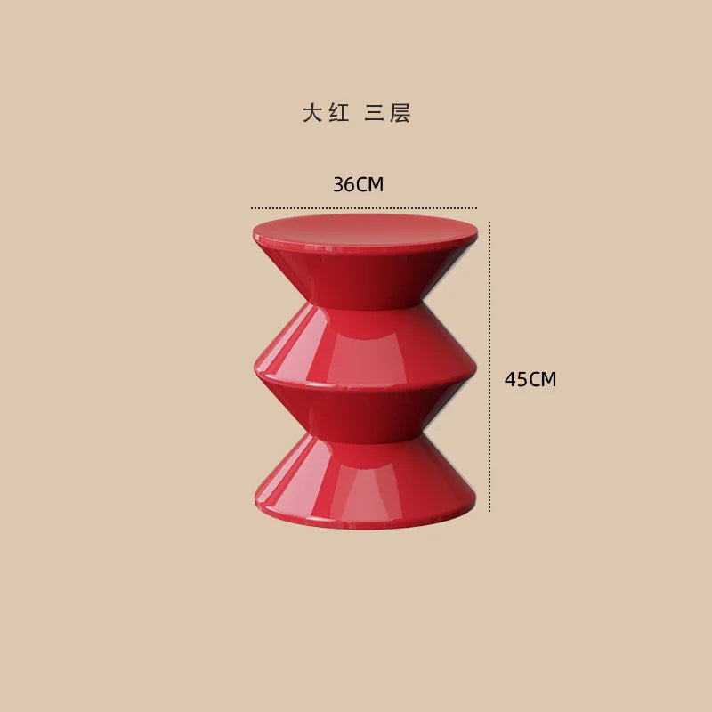 Nordic Stackable Round Stool