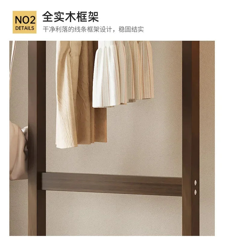 Nordic Wooden Coat Stand
