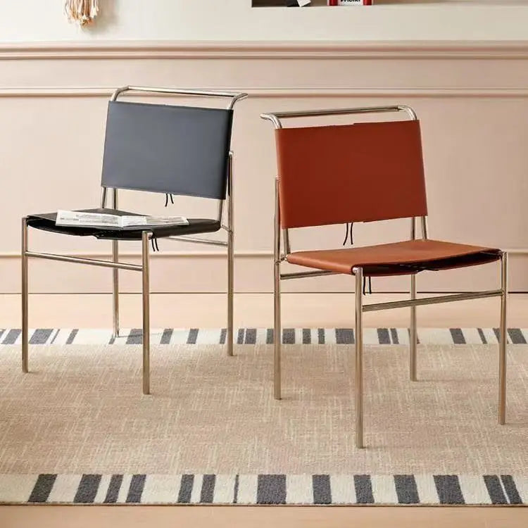 Italian Leather Dining Chair