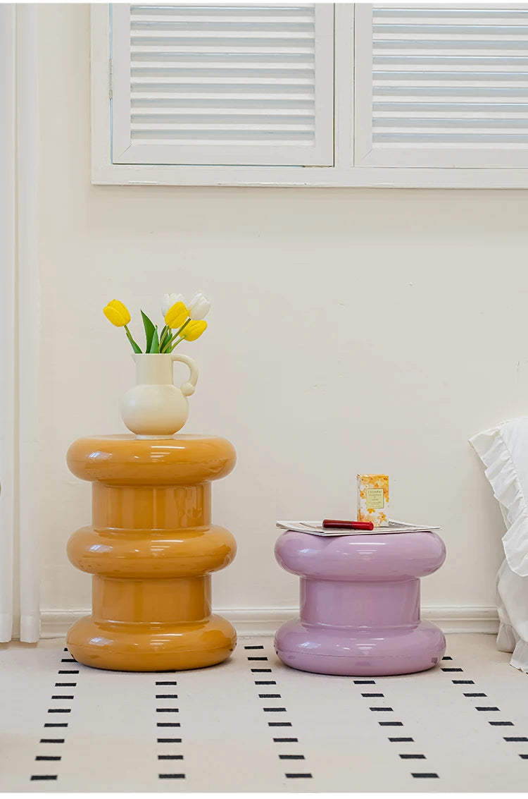 Nordic Minimalist Low Stool