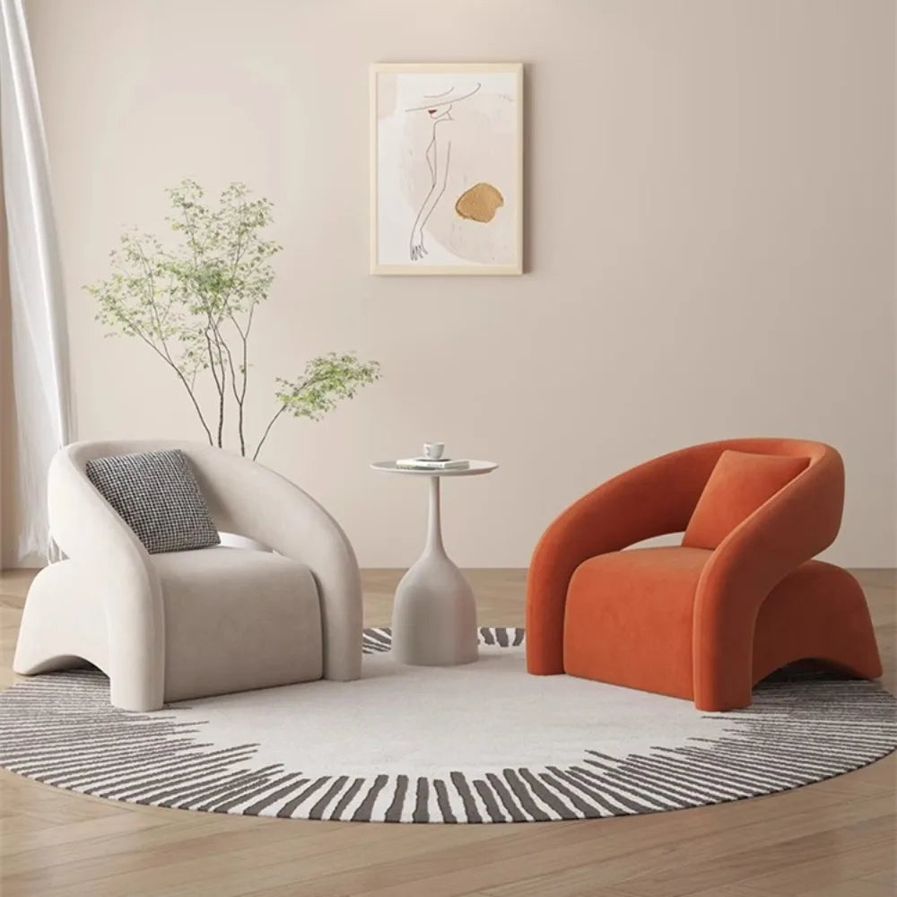 Ergonomic Nordic Lounge Chair