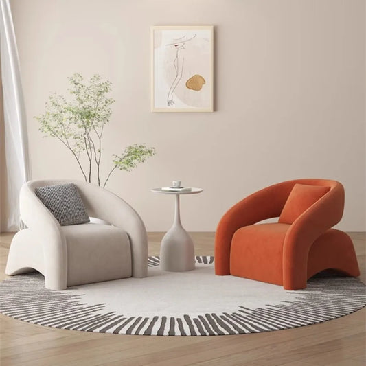 Ergonomic Nordic Lounge Chair