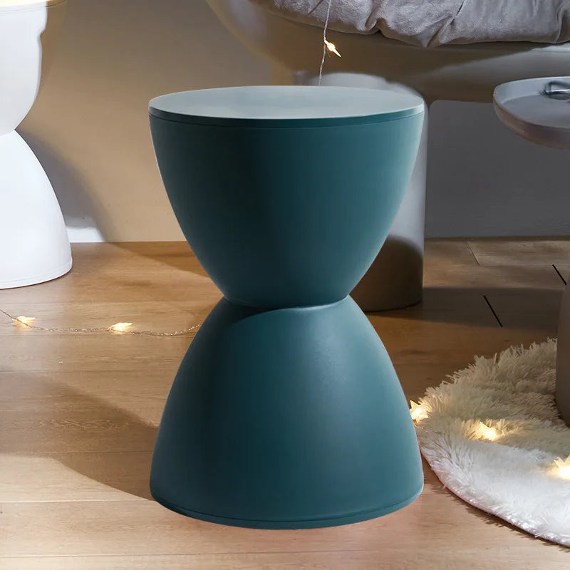 Prince stool Nordic plastic round stool fashionable simple low stool simple modern