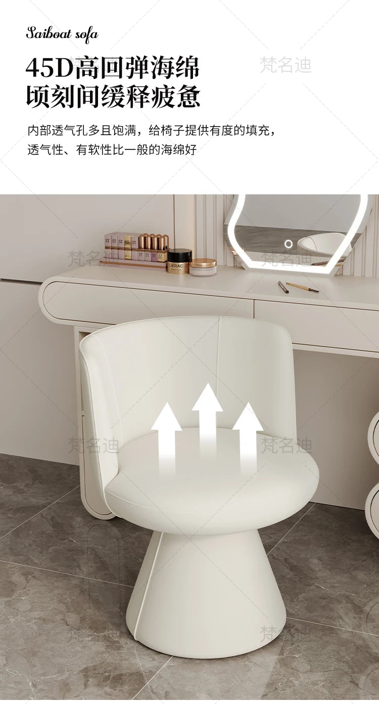 Nordic Luxury Makeup Chair
