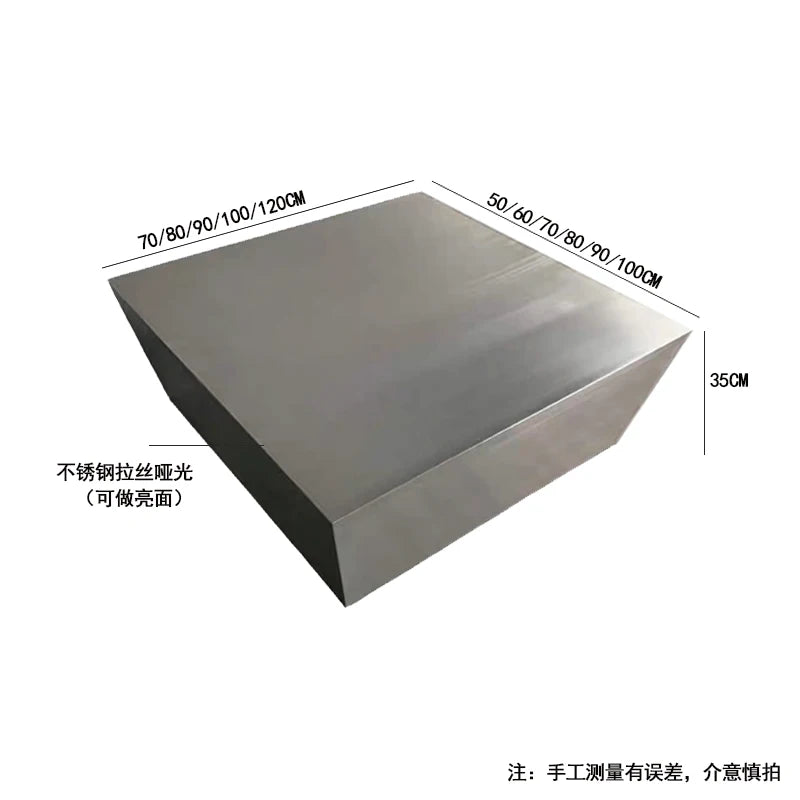 Square Industrial Coffee Table