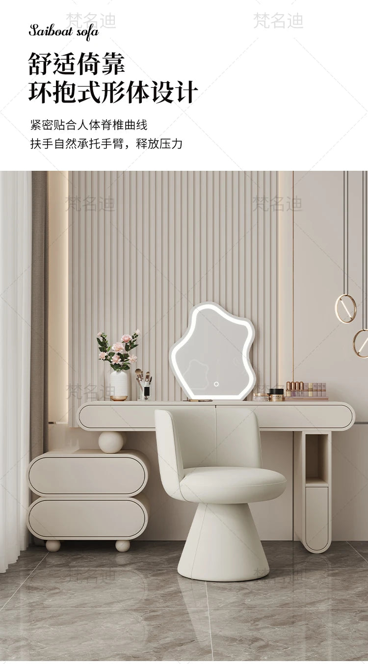 Nordic Luxury Makeup Chair