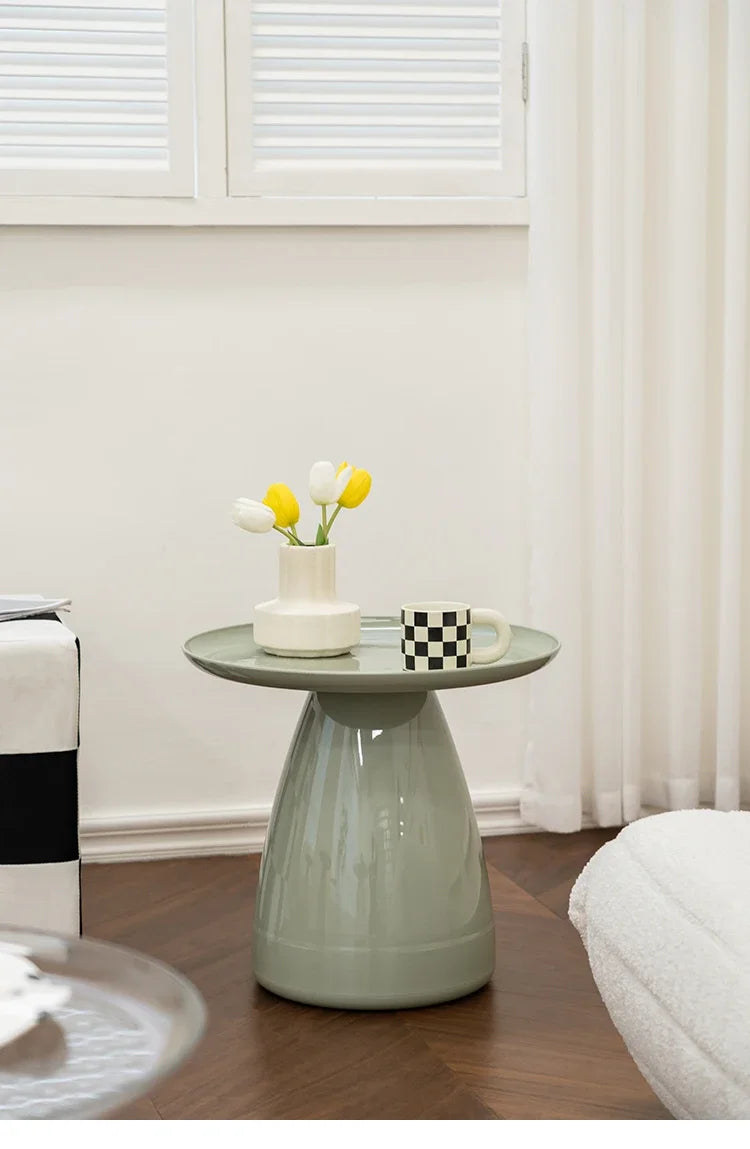 Nordic Round Bedside Table