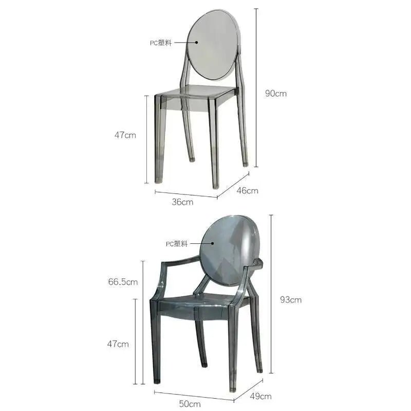 Nordic Acrylic Ghost Chair