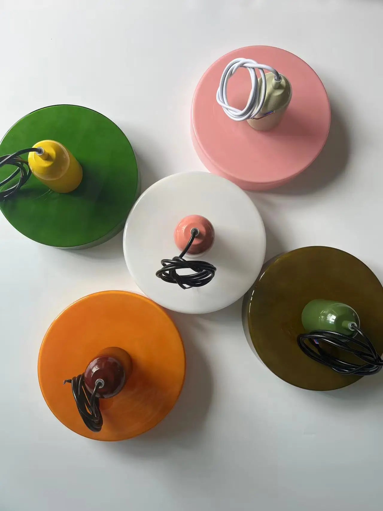 Nordic Retro Glass Pendant Lamp