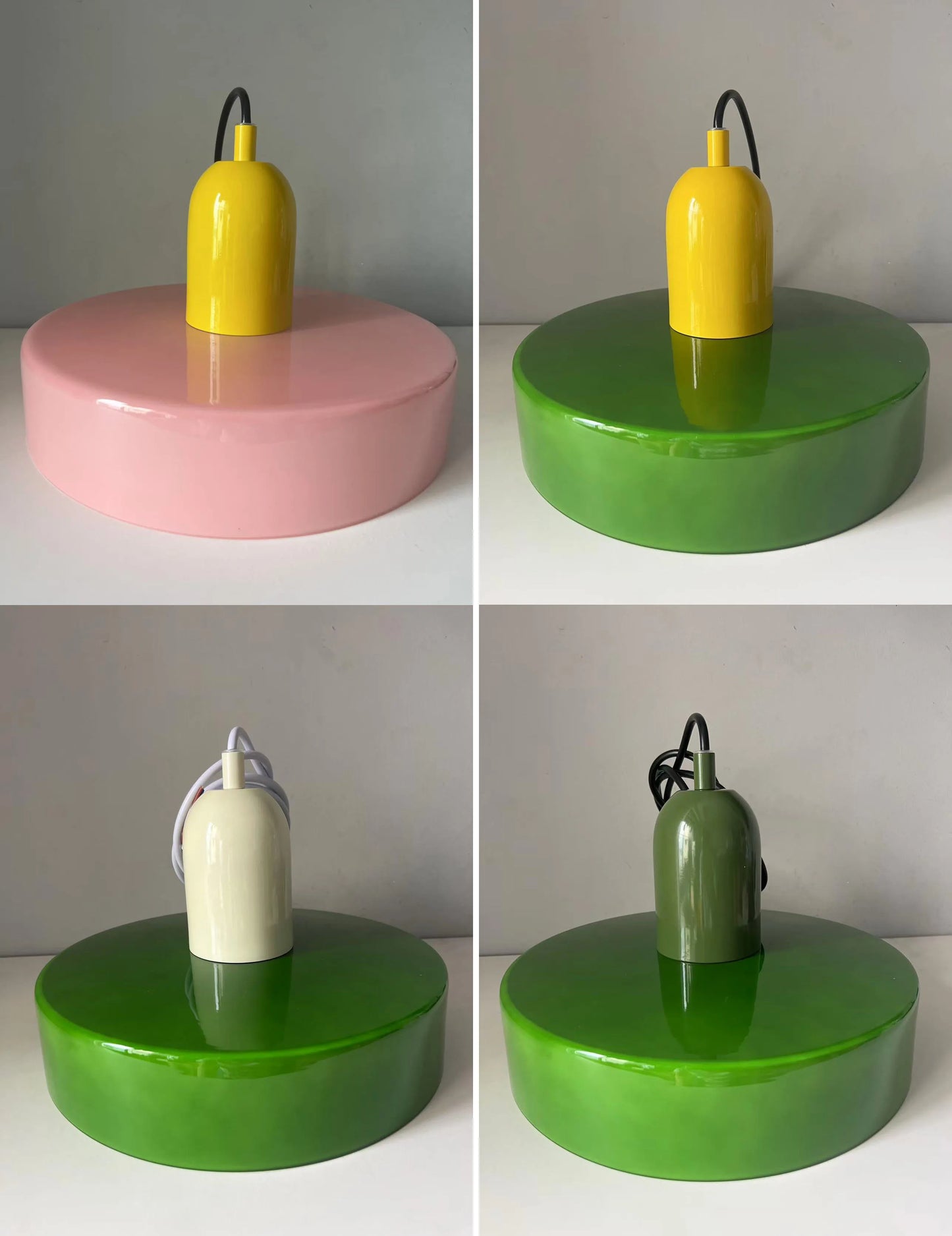 Nordic Retro Glass Pendant Lamp