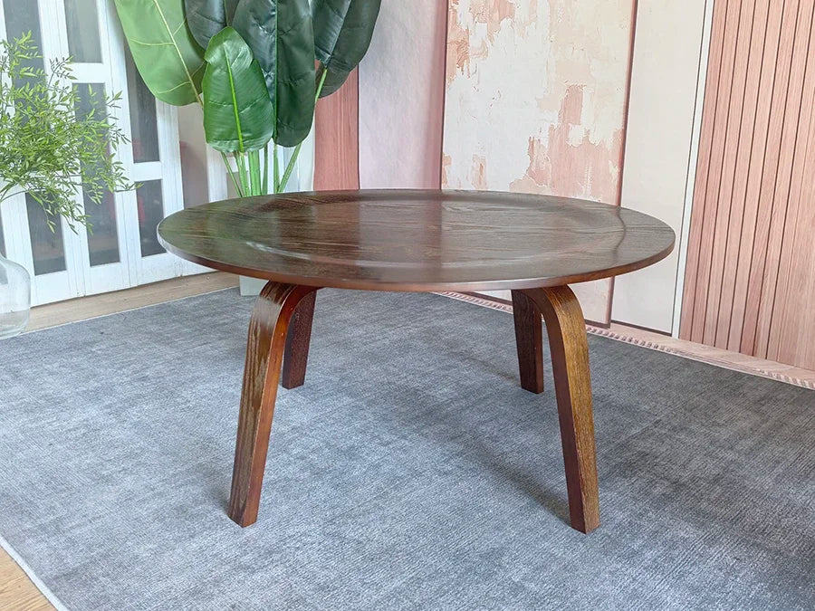 Ash Eames Curved Coffee Table