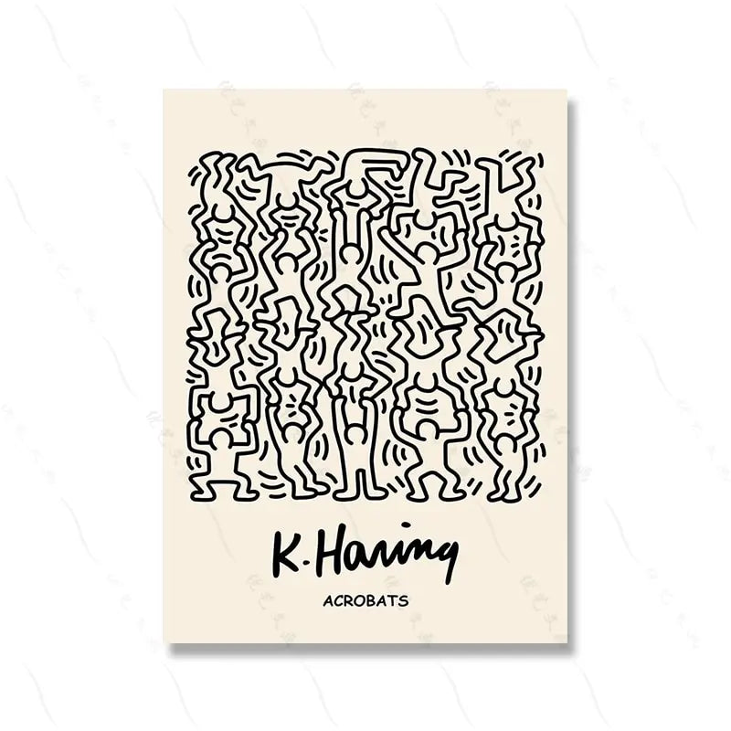 Retro Abstract Wall Art