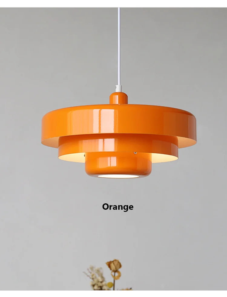 Medieval Retro Orange Pendant Lamp