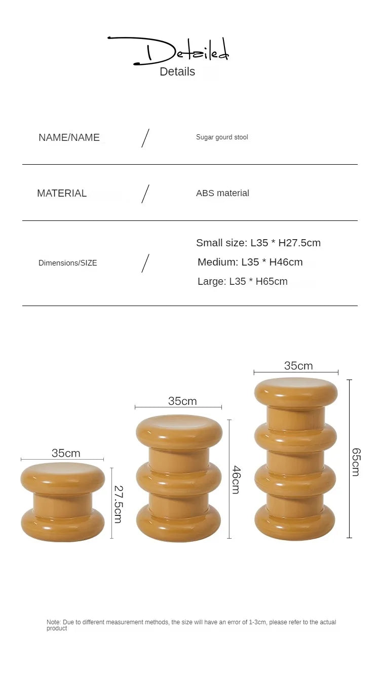 Nordic Minimalist Low Stool