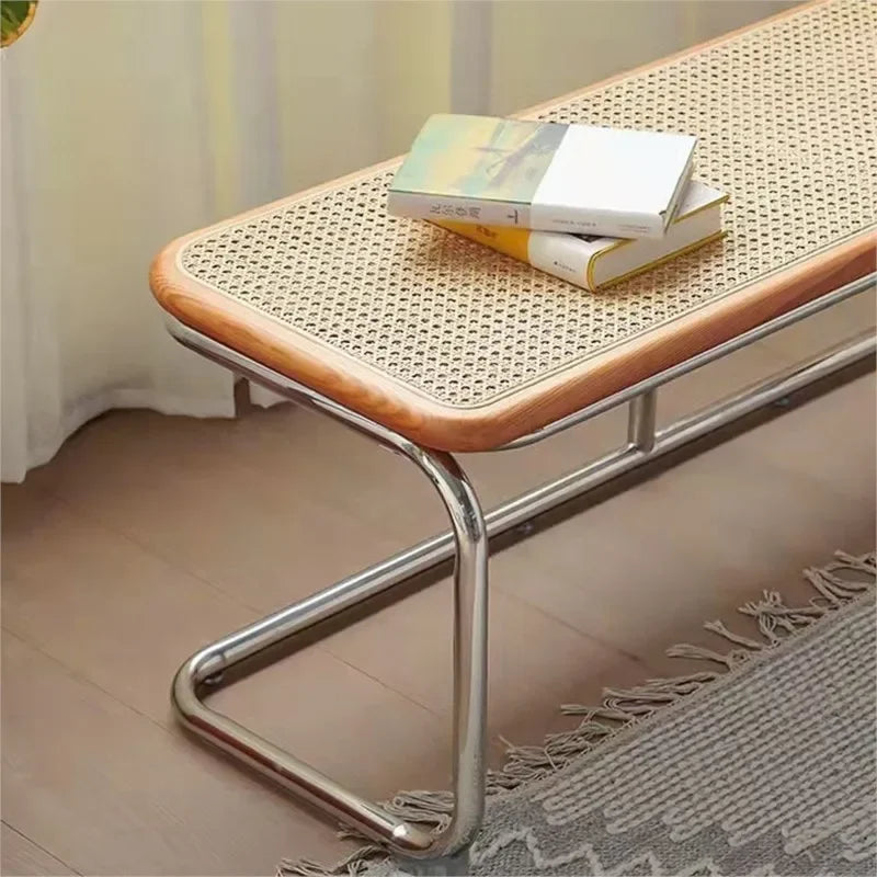 Nordic Rattan Bench
