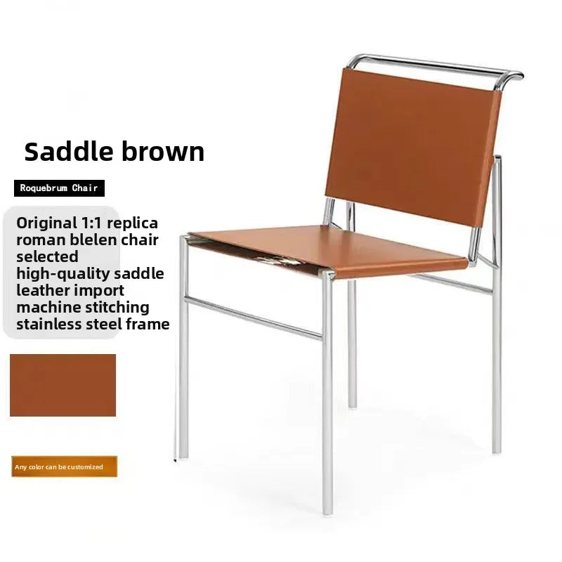 Italian Leather Dining Chair