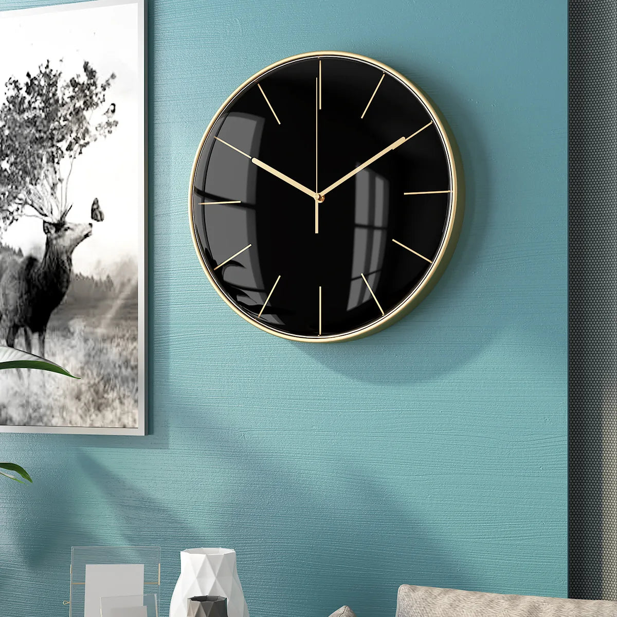 12-Inch Nordic Wall Clock