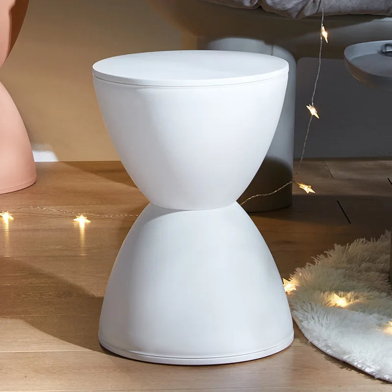 Prince stool Nordic plastic round stool fashionable simple low stool simple modern