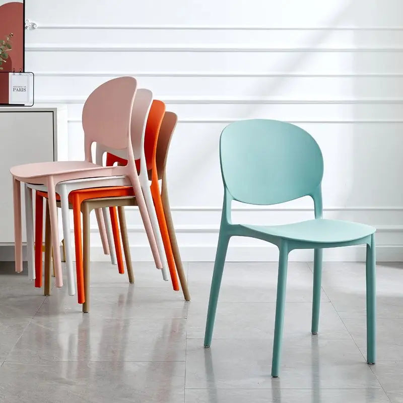 Foldable Nordic Dining Chair