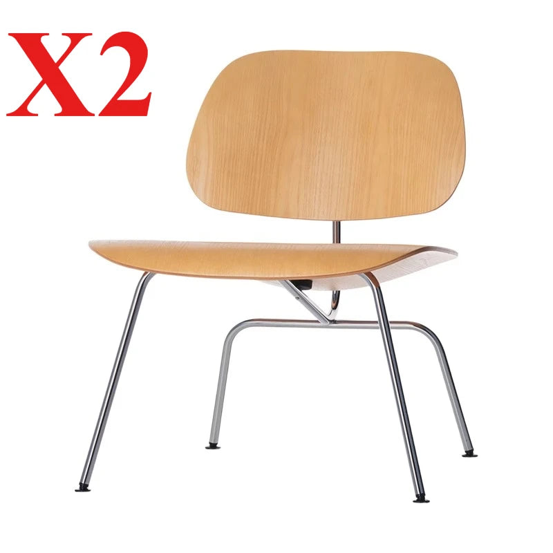Eames-Style Plywood Lounge Chair