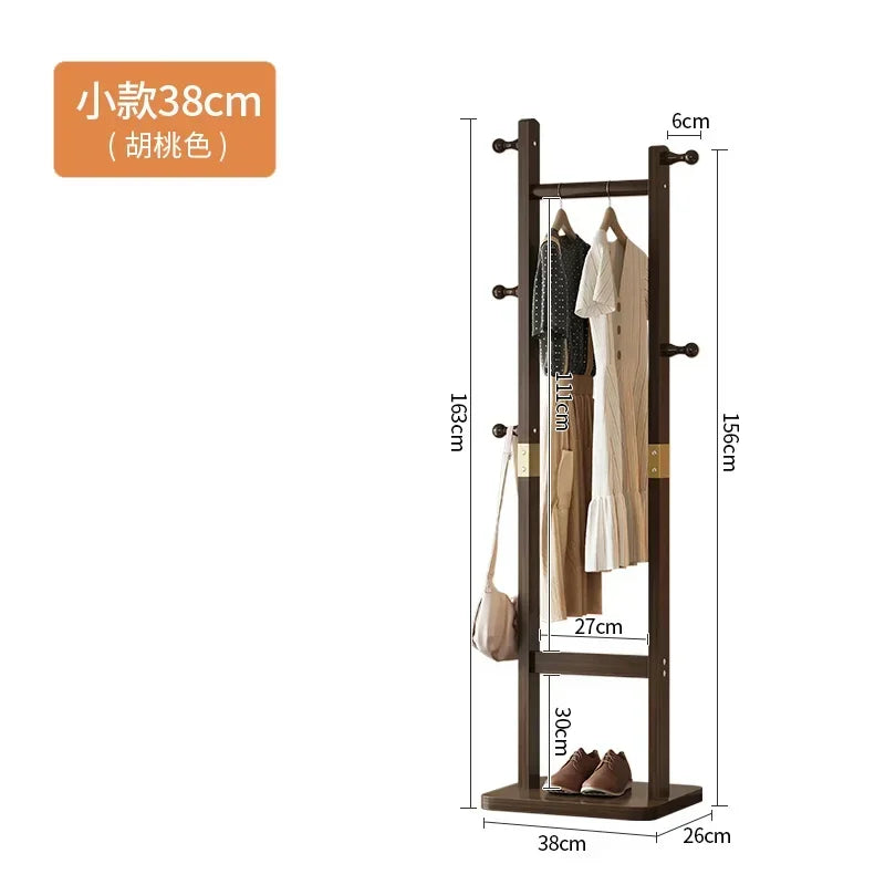 Nordic Wooden Coat Stand
