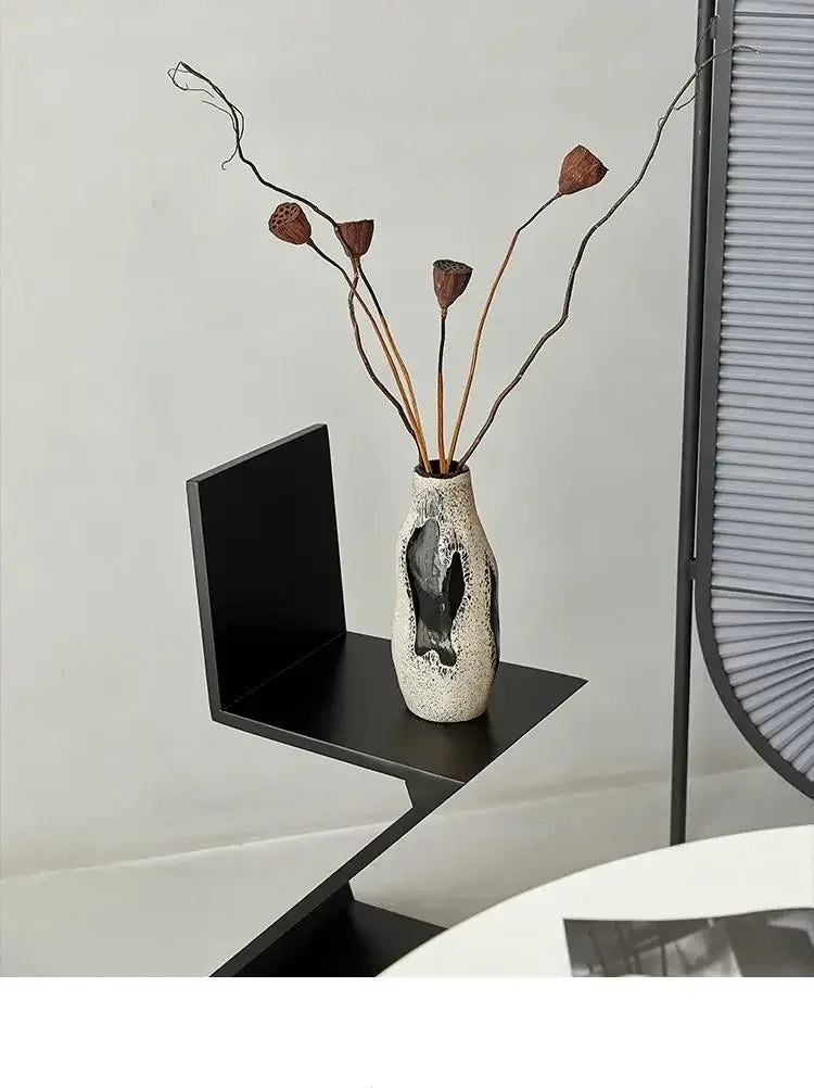 Nordic Z-Shaped Wood Chair