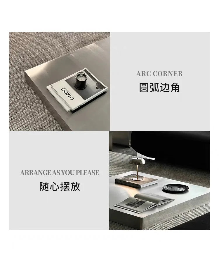Square Industrial Coffee Table