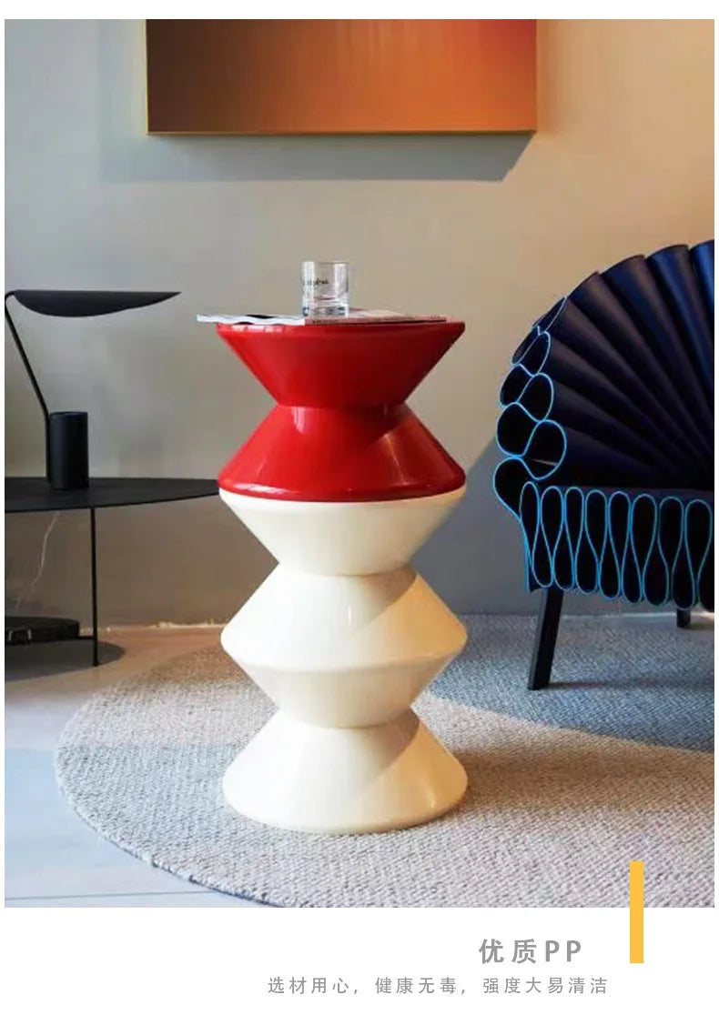 Nordic Stackable Round Stool