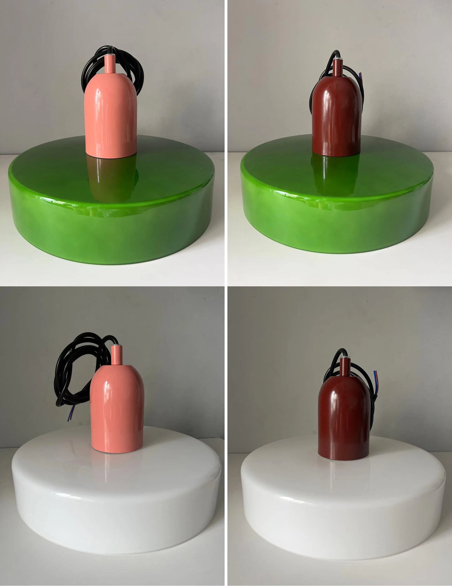 Nordic Retro Glass Pendant Lamp