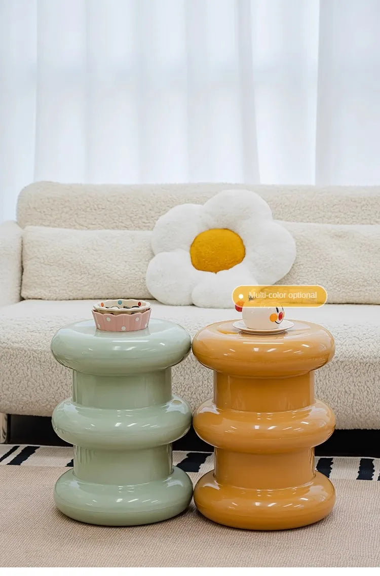 Nordic Minimalist Low Stool