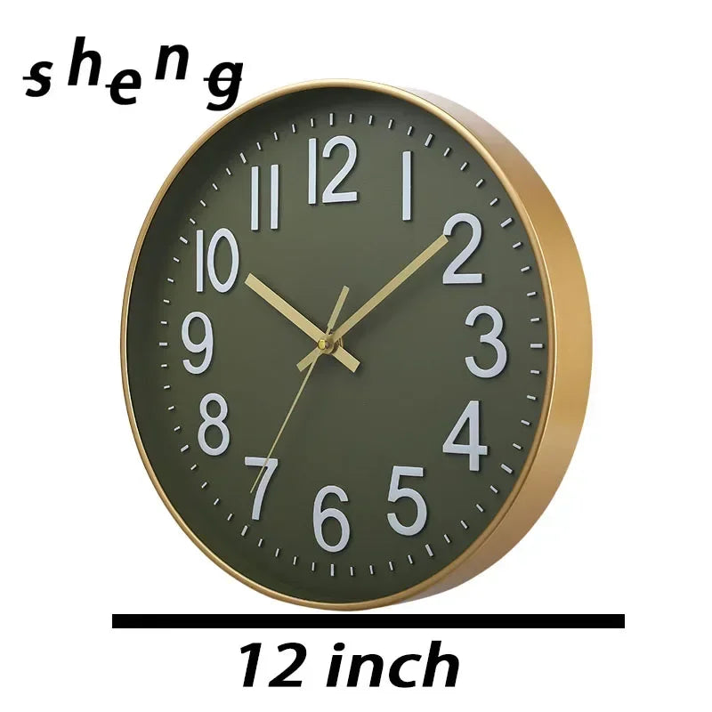 12 Inch Nordic Wall Clock