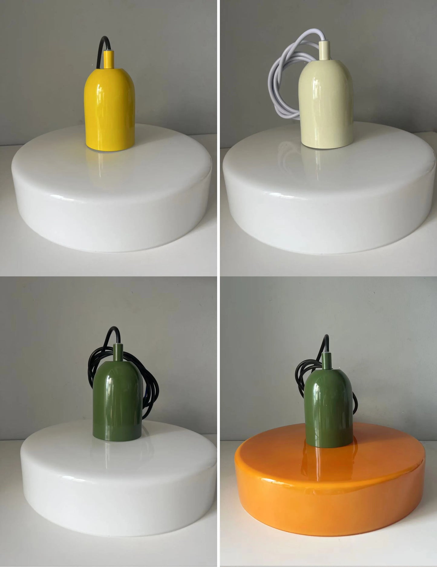 Nordic Retro Glass Pendant Lamp