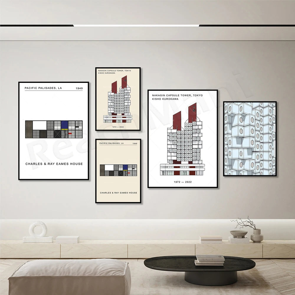 Eames House Poster
