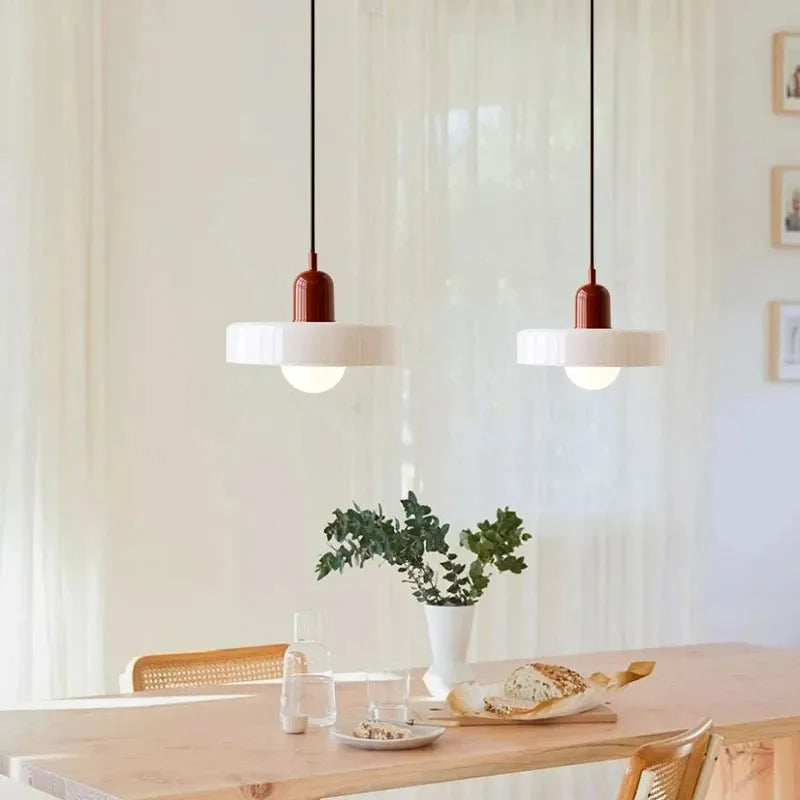 Nordic Retro Glass Pendant Lamp