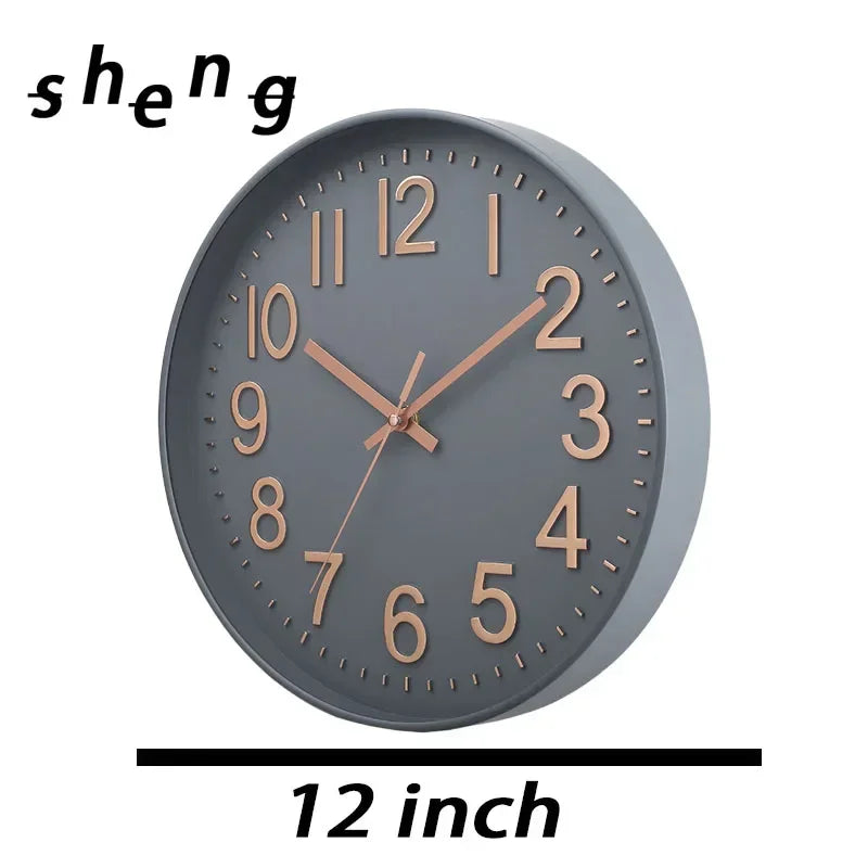 12 Inch Nordic Wall Clock