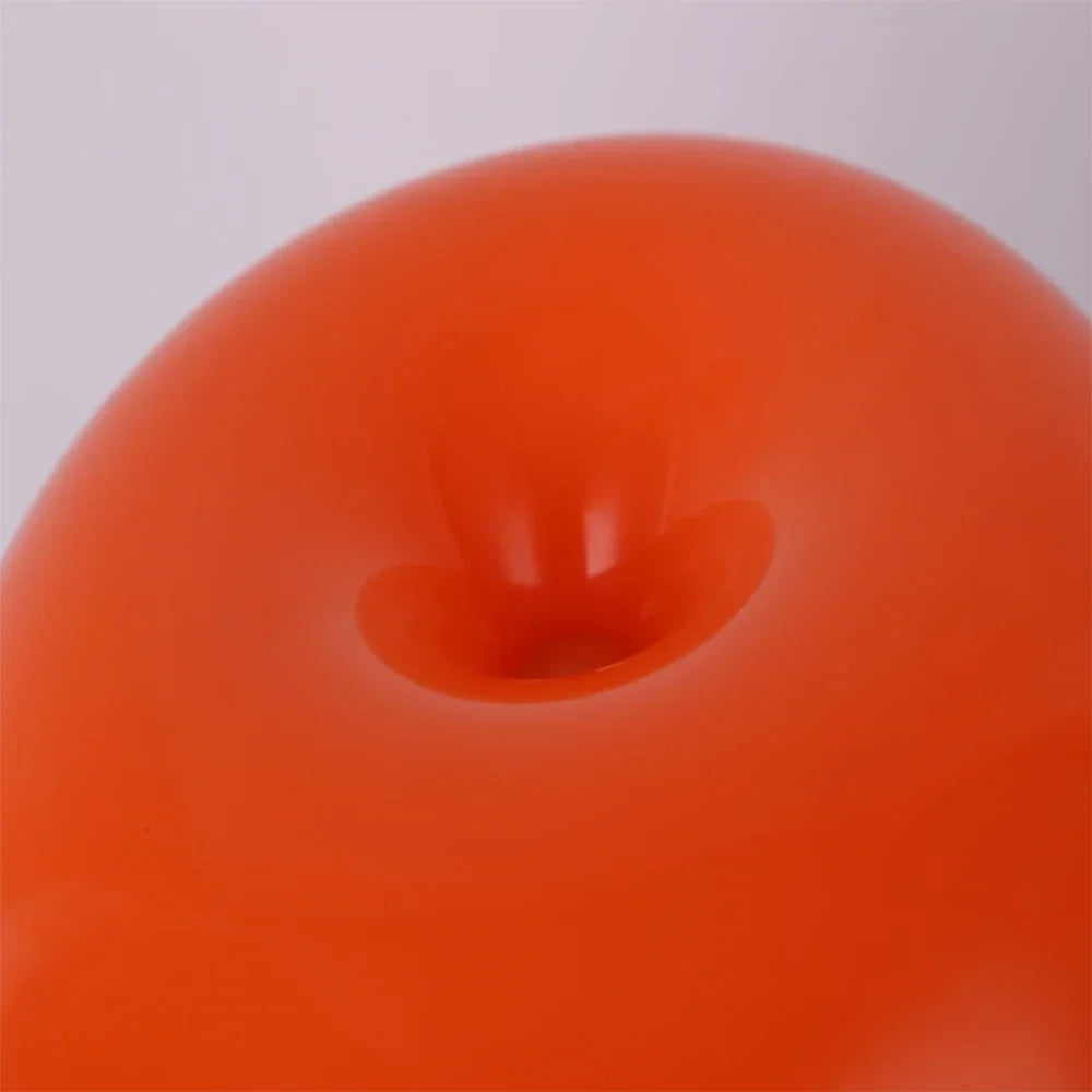 Orange Danish Mushroom Lamp