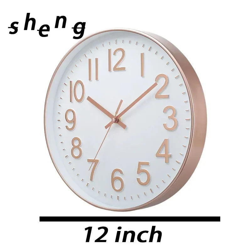 12 Inch Nordic Wall Clock