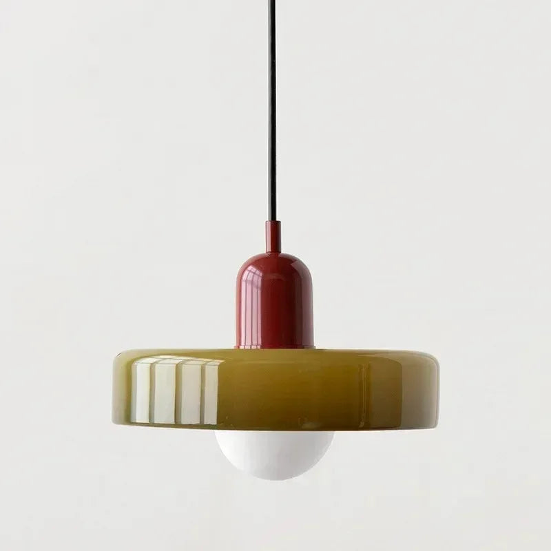 Nordic Retro Glass Pendant Lamp