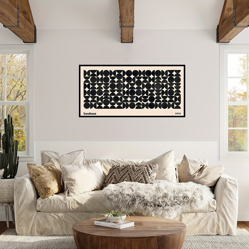 Bauhaus-Inspired Canvas Art
