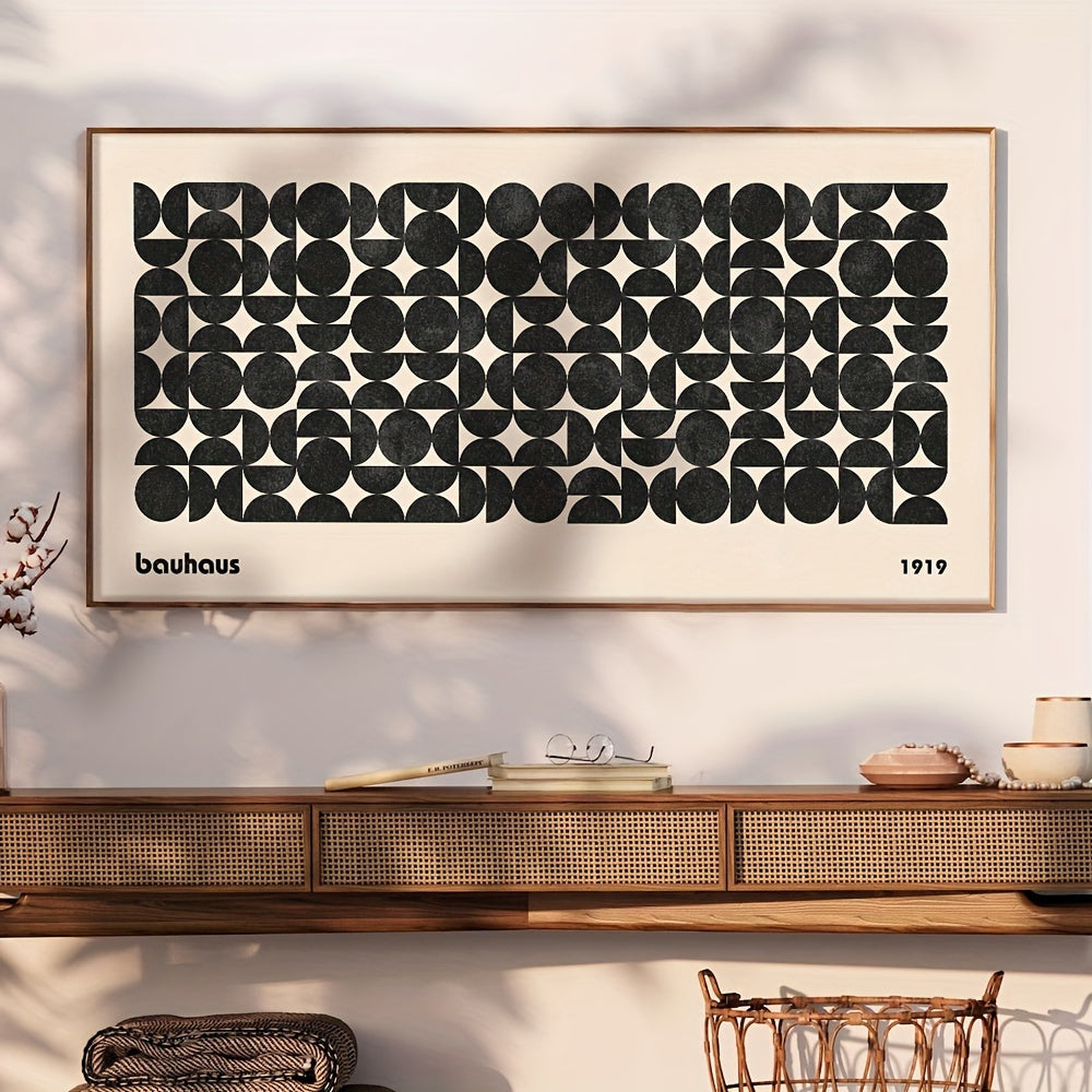 Bauhaus-Inspired Canvas Art