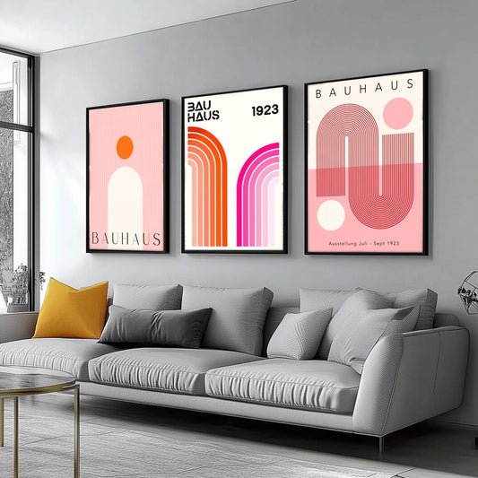 Bauhaus 1919 Canvas Art Set